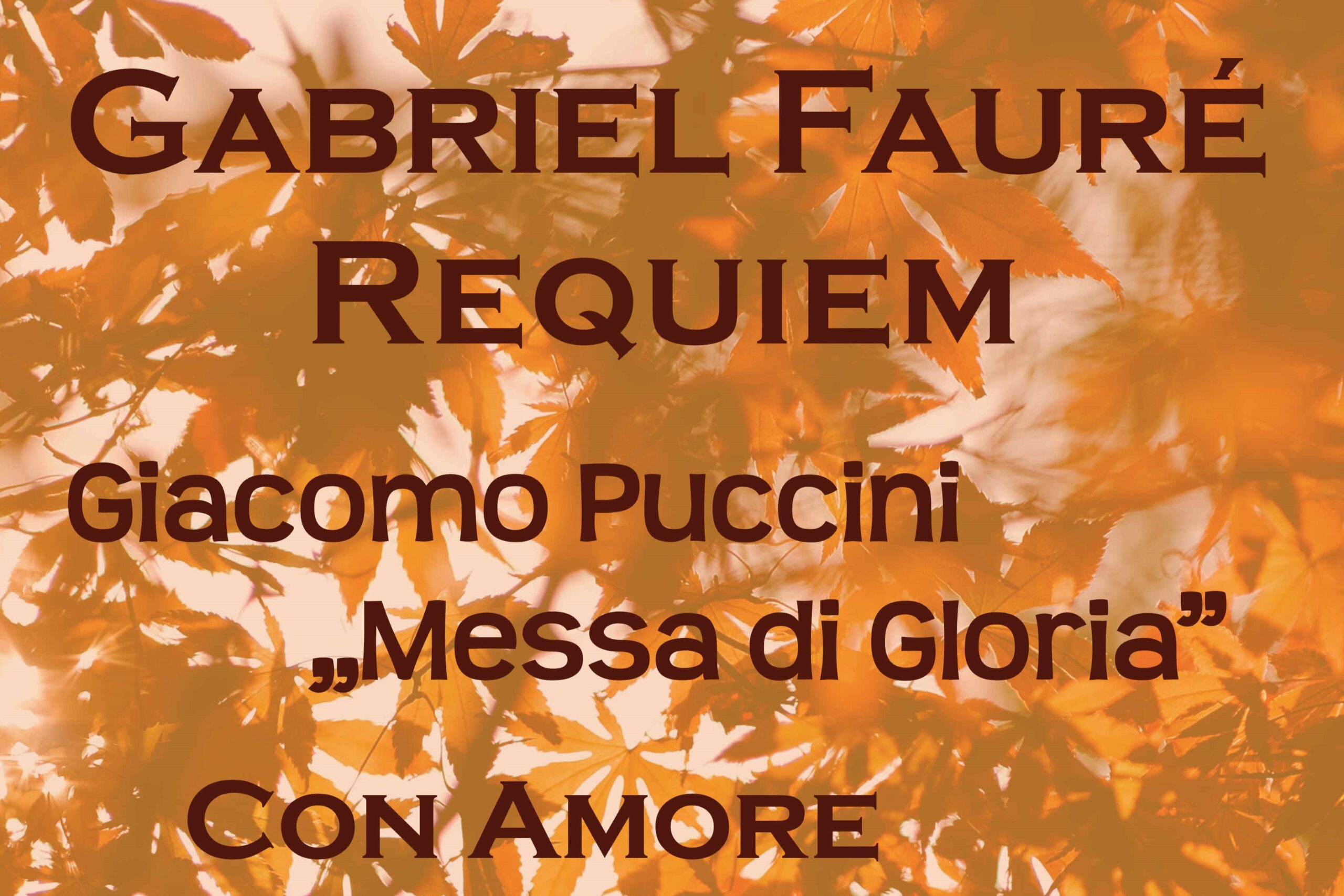 Fauré en Puccini